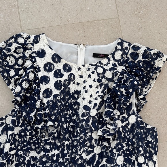 Trina Turk Navy and White Dress - Picture 3 of 5